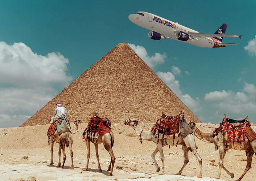 Cairo cu avionul